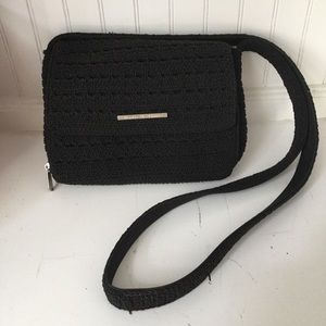 Black crossbody purse